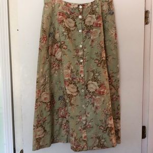 Chaps, size 12 skirt